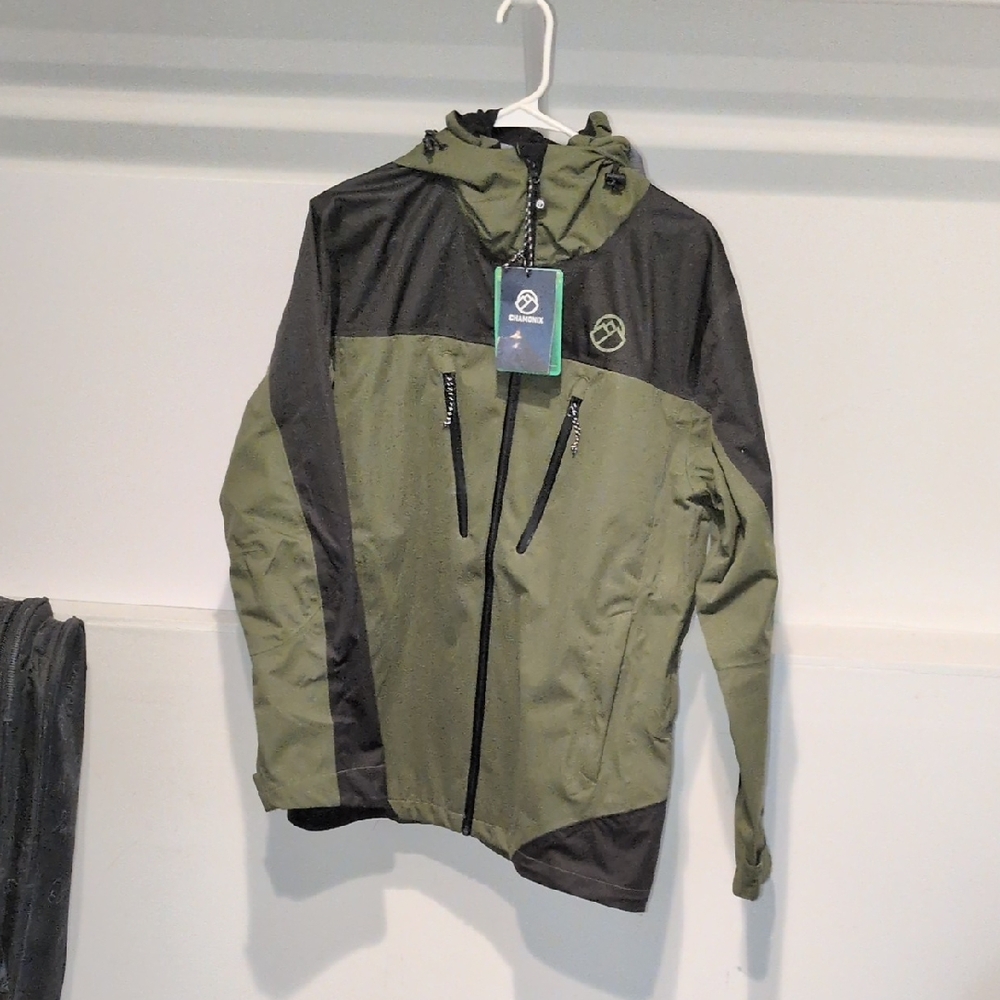 Olive and Black Performance Jacket